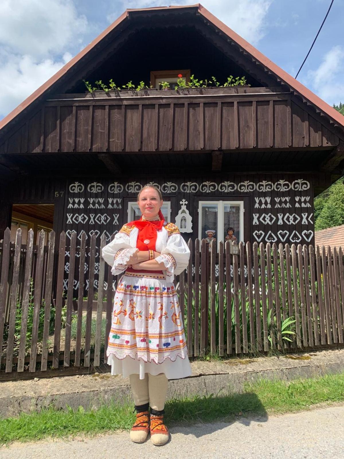 Ondrejova Drevenica Villa Čičmany Exteriör bild